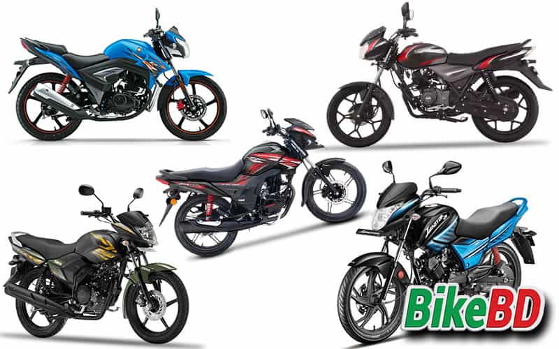 top 5 125cc commuting motorcycles in bangladesh
