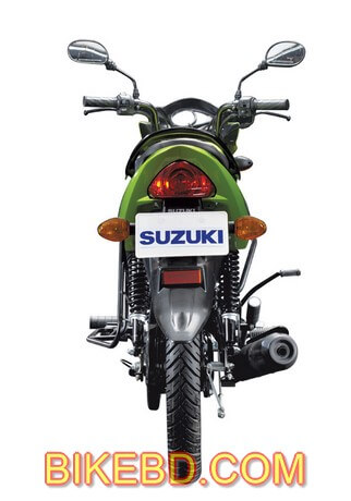 Suzuki Hayate Feature review wheels and rear light (Copy)