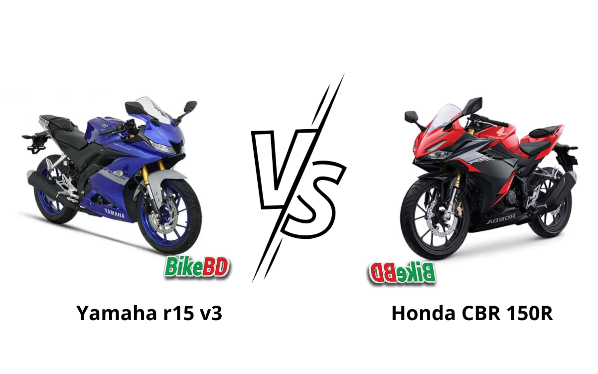 Yamaha R15 V4 Vs Honda CBR 150R 