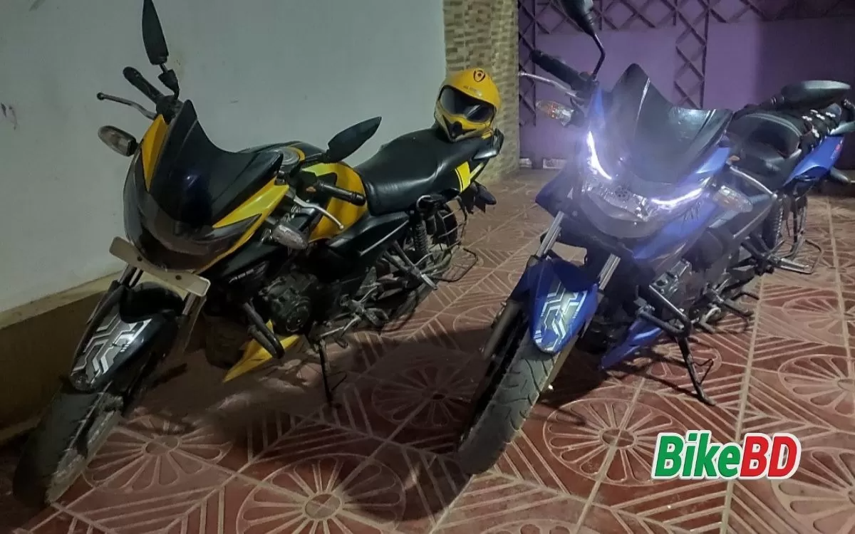 tvs apache rtr 160 blue and yellow