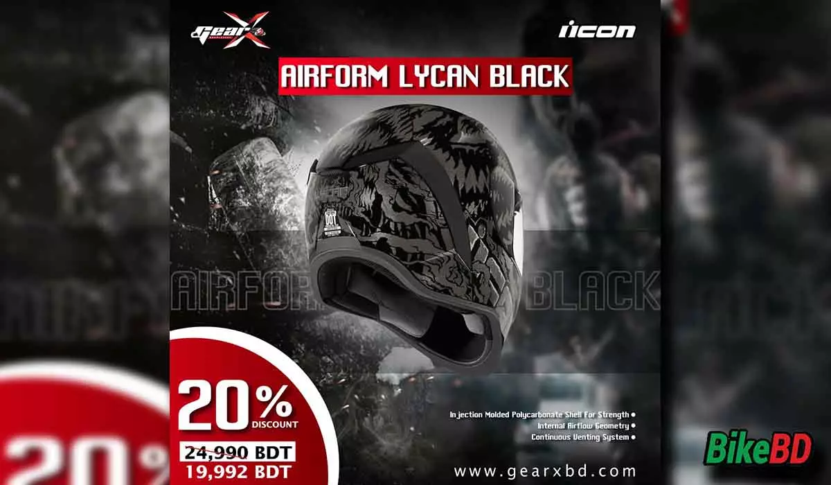 ICON Airform Lycan Black