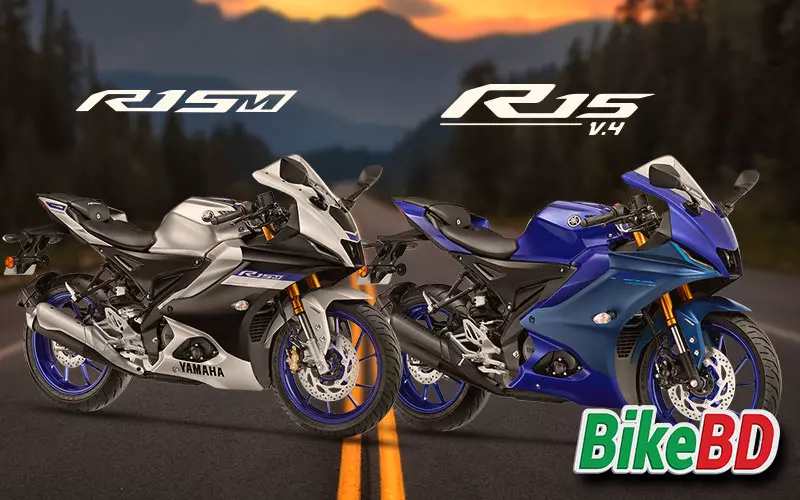 The R15 V4 and the Premium Yamaha R15M