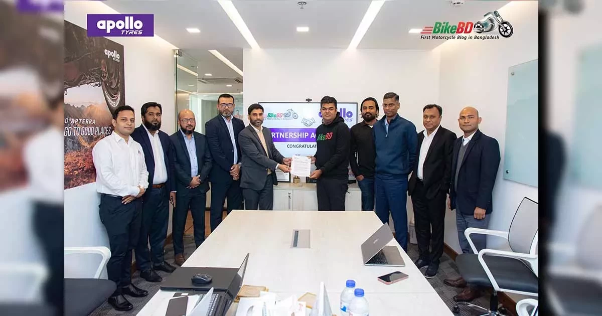 Apollo Tyre And BikeBD Ties For New Partnership Again