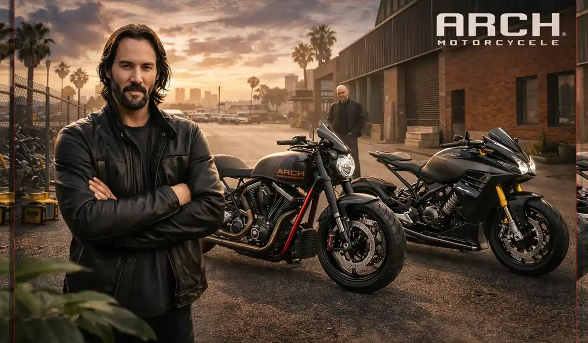 আর্ক মোটরসাইকেল - হলিউড তারকা কিয়ানু রিভস এর নিজস্ব ব্র্যান্ডের হাতে বানানো যান্ত্রিক নান্দনিকতা