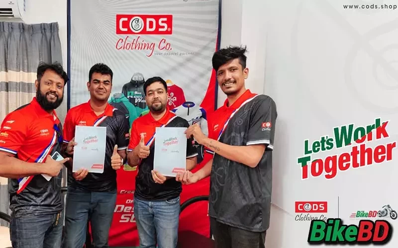 বাইকবিডির নতুন পার্টনার হিসেবে যুক্ত হয়েছে ফ্যাশন ব্র্যান্ড CODS।