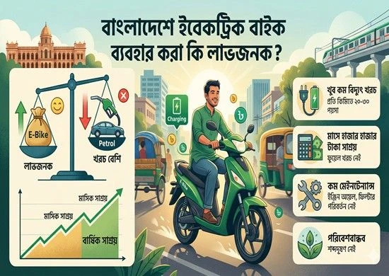 বাংলাদেশে ইলেকট্রিক বাইক ব্যবহার করা কি লাভজনক?
