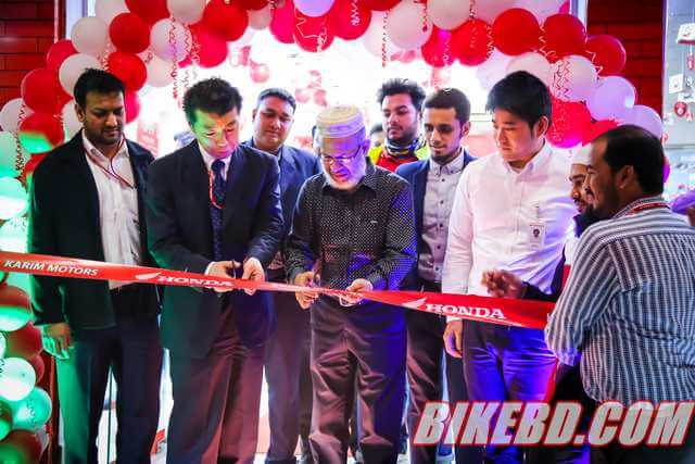 BHL opens Honda Motorcycle Showroom in Mirpur : Free Registration Offer On 4 Motorcycles.