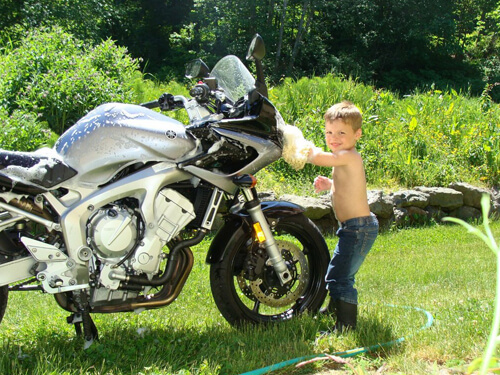 Motorcycle Polish & Shining Techniques