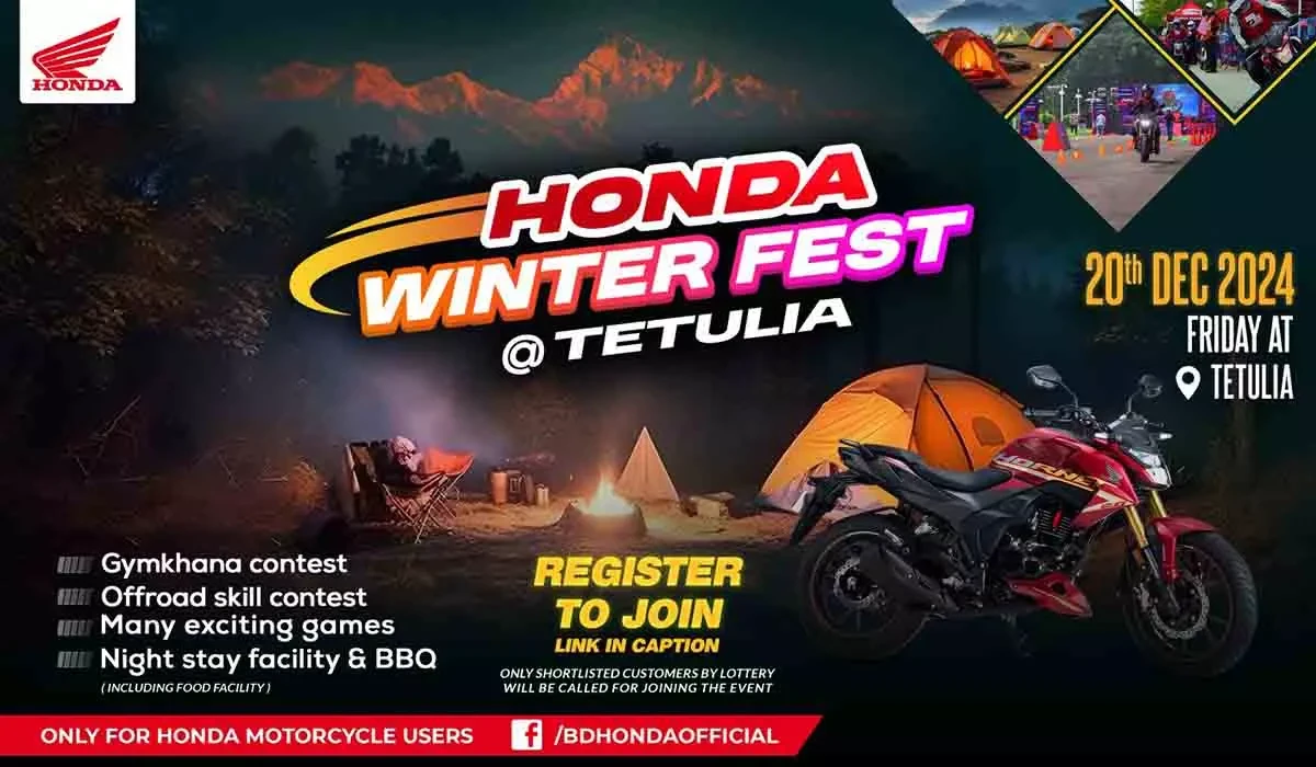 BHL is Going To Arrange Honda Winter Fest 2024 For Honda Riders