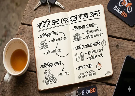 ব্যাটারি দ্রুত শেষ হয়ে যাচ্ছে কেন?