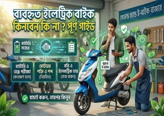 ব্যবহৃত ইলেকট্রিক বাইক কিনবেন কি না? পূর্ণ গাইড
