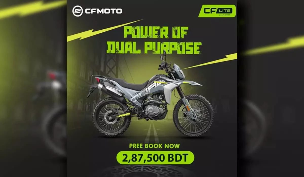 CFMOTO Started Pre-Booking Of CF LITE 230 Dual In Bangladesh