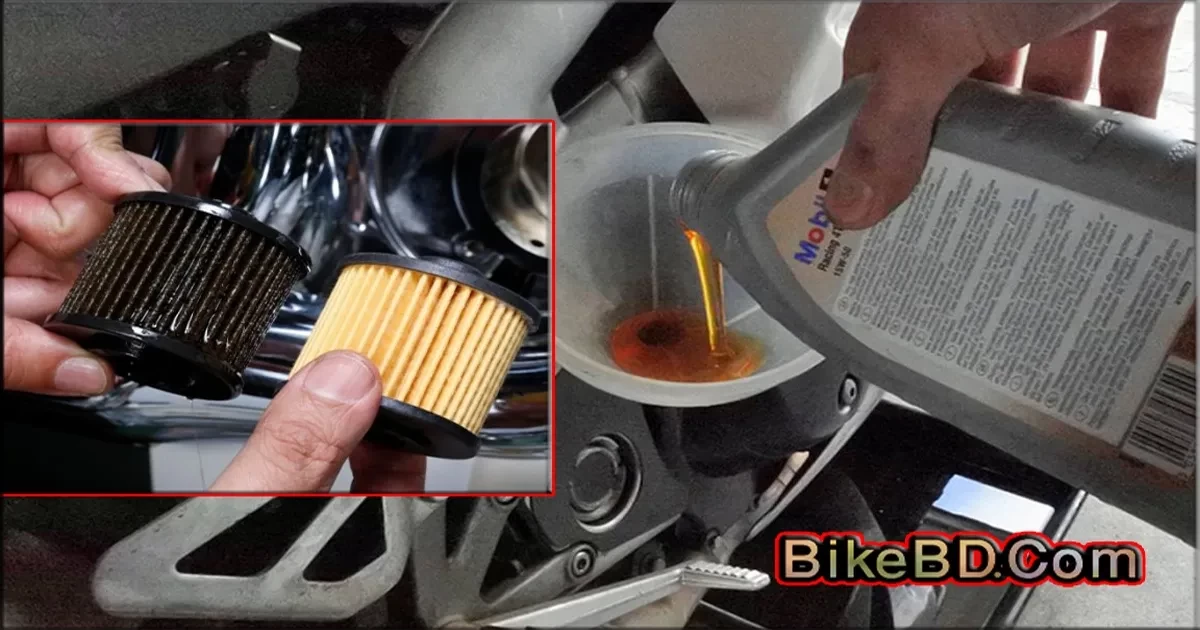 Changing Motorcycle Engine Oil Without Replacing The Filter – Is That Good Or Bad?