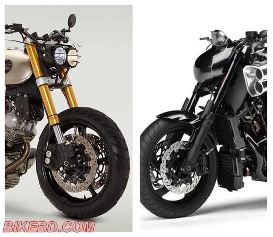 Difference Between Upright & Inverted (USD) Shock Absorber