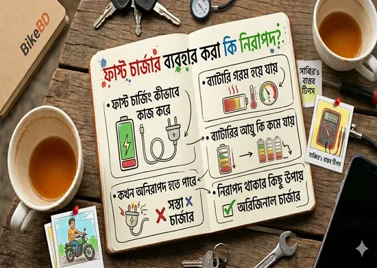 ফাস্ট চার্জার ব্যবহার করা কি নিরাপদ?