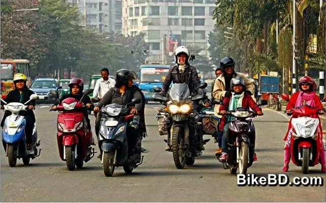 Female Rider Scenario In Bangladesh