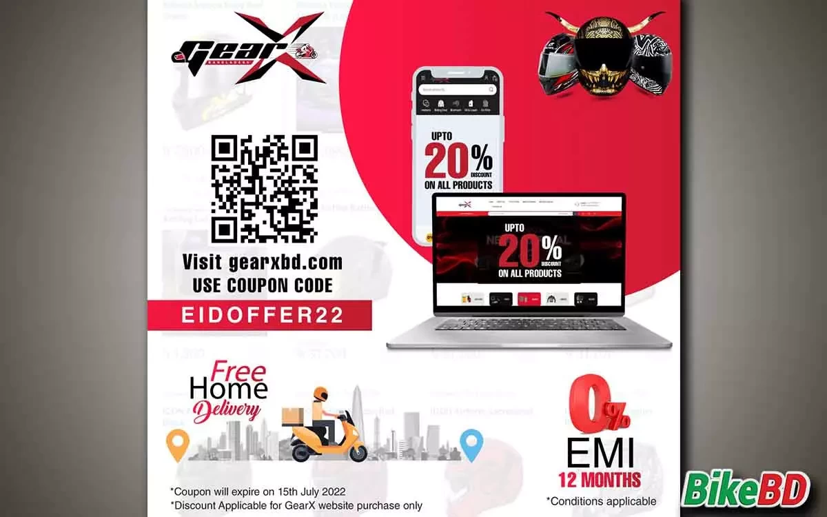 GearX Bangaldesh Eid Offer Up To 20% Discount