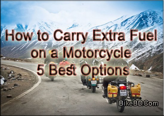 How to Carry Extra Fuel on a Motorcycle 5 Best Options