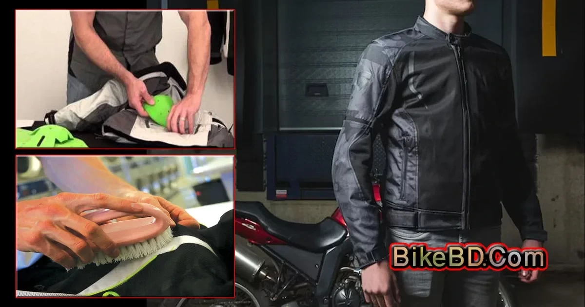 How To Clean A Mesh Motorcycle Jacket?