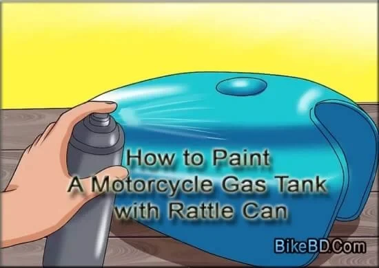 How to Paint a Motorcycle Gas Tank with Rattle Can