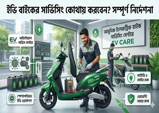 ইভি বাইকের সার্ভিসিং কোথায় করবেন? সম্পূর্ণ নির্দেশনা
