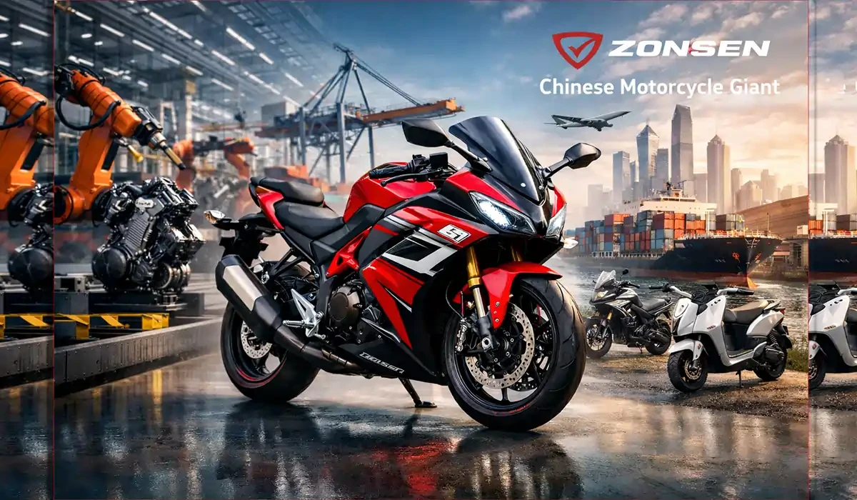 জনপ্রিয় চাইনিজ স্পোর্টস মোটরসাইকেল ব্র্যান্ড জনসেন এর পরিচিতি