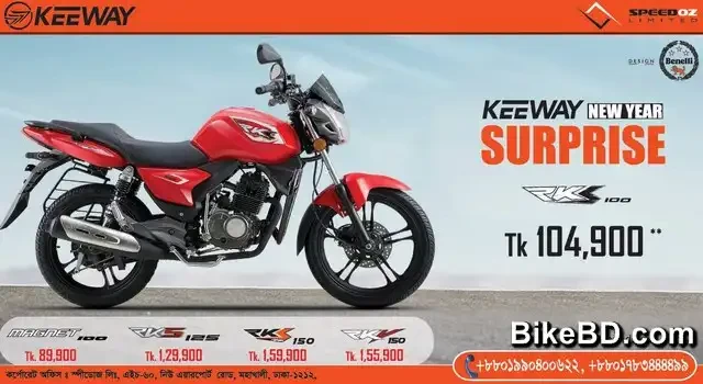 Keeway Motorcycles Price Reduced In Bangladesh