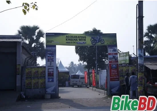 Khulna Bikers Event With Honda CB Hornet 160R