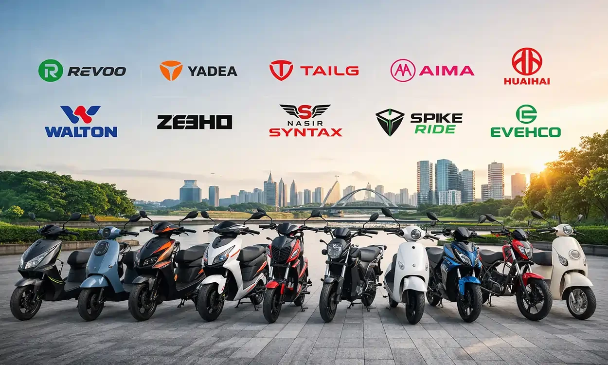 Most Popular Electric Bike Brands Now In Bangladesh