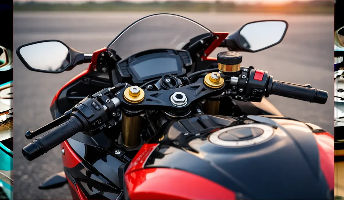 মোটরসাইকেল ক্লিপ-অন স্প্লিট হ্যান্ডেলবার ফিচারস