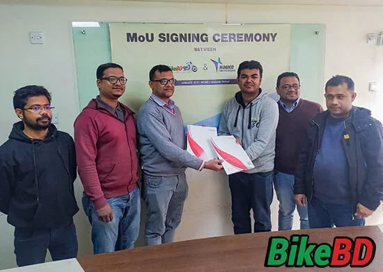 MoU Signing Ceremony Between BikeBD And Finder GPS