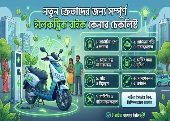 নতুন ক্রেতাদের জন্য সম্পূর্ণ ইলেকট্রিক বাইক কেনার চেকলিস্ট