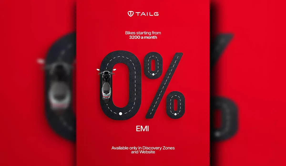 TAILG Bangladesh Introduces 0% Interest EMI Offer On Electric Scooters