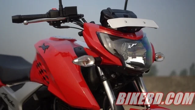 The Race Machine Unleashed - TVS Apache RTR 160 4V In BD