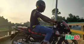 Bajaj Pulsar 150 নিয়ে স্বপ্ন আসে ধুম সিনেমা দেখার পরে - রানা