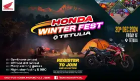 BHL is Going To Arrange Honda Winter Fest 2024 For Honda Riders