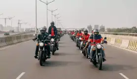 বিজয় দিবস উপলক্ষ্যে রয়েল এনফিল্ড আয়োজন করেছিল রয়েল এনফিল্ড বিজয় রাইড ২০২৫