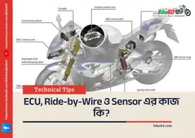 ECU, Ride-by-Wire ও Sensor এর কাজ কি?
