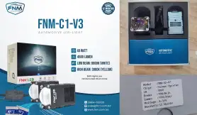 FNM D2-V3 - FNM Bangladesh Launches Powerful New Foglight Model for Bikers