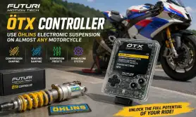 Futuri Motion Tech Introduces the ÖTX Controller to Use Öhlins Electronic Suspension on Any Motorcycle