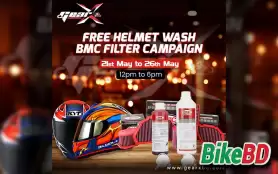 GearX Bangladesh: Helmet Wash & BMC Air Filter Campaign