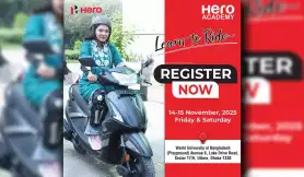 হিরো রাইডিং একাডেমি - লার্ন টু রাইড স্কুটার রাইডিং টেইনিং