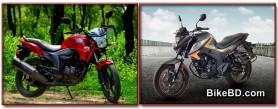 Honda CB Trigger VS Honda CB Hornet 160R Comparison Review