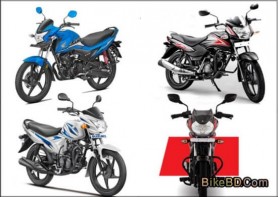 Honda-Livo VS Discover-110 VS TVS-Metro-Plus VS Suzuki-Hayate Feature Comparison