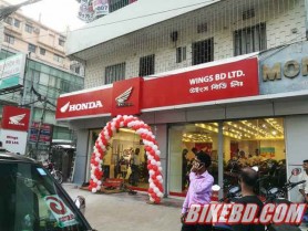 Wings BD Launches New Honda Motorcycle Showroom at Eskaton