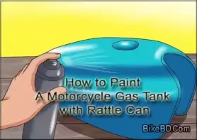 How to Paint a Motorcycle Gas Tank with Rattle Can