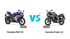 How R15 v2 is faster than Fazer v2 though have same engine?