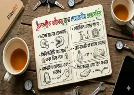 ইলেকট্রিক বাইকের জন্য প্রয়োজনীয় এক্সেসরিজ