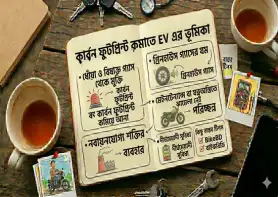 কার্বন ফুটপ্রিন্ট কমাতে EV এর ভূমিকা