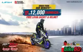 Lifan Bangladesh Cash Back Offer May - Up To 12000 Cash Back